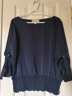 MICHAEL Michael Kors Size Large Navy Top
